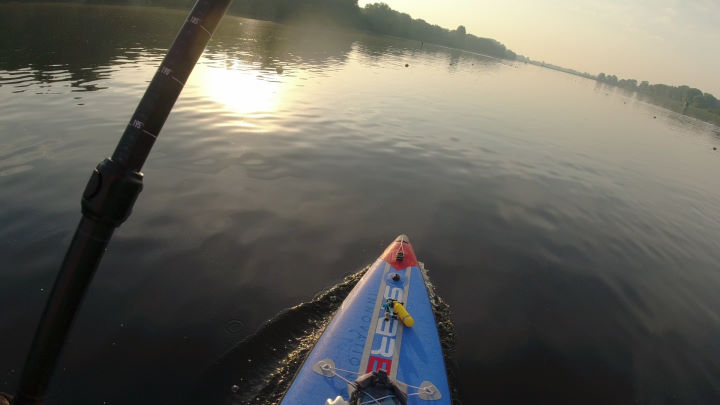 Stand Up Paddling Hamburg Regatta Allermöhe Dove Elbe bis zur Krapphofschleuse und zurück